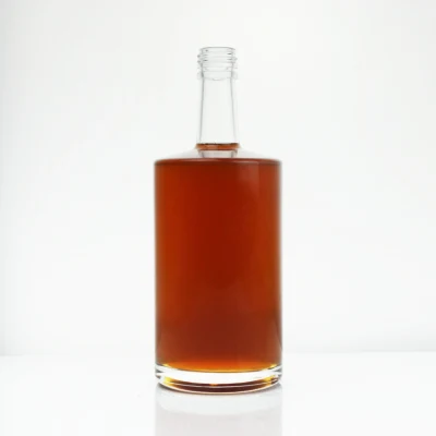 Hochwertige Alkoholglasflaschen 50 ml, 100 ml, 500 ml, 700 ml, 750 ml für Spirituosen, Likör, Whisky